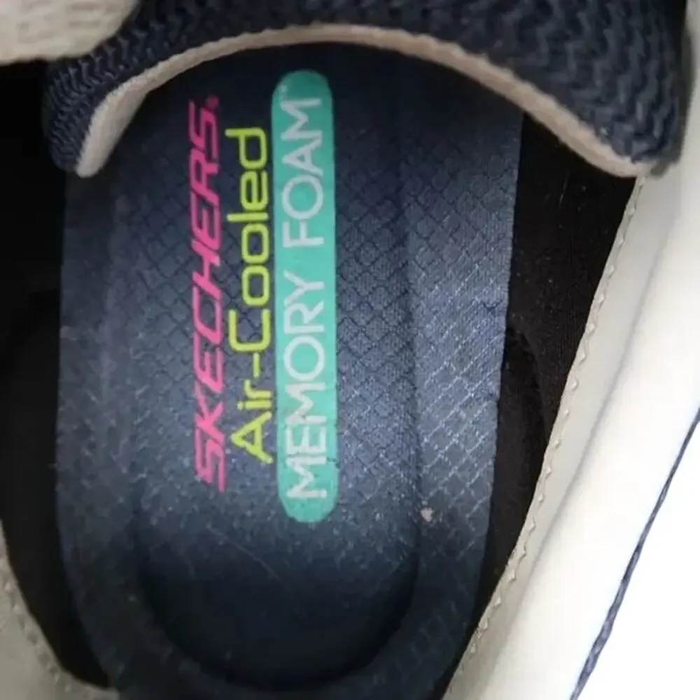 Skechers Shoes Womens 8.5 Athletic Trainers Lite Weight Flex Sole Comfort Active